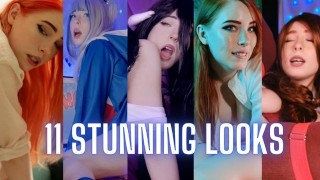 รวมสาวคอสเพล์แต่ละคนสวยๆหีเนียนทั้งนั้นโดนเย็ดกันแต่ละคนโครตเสียว