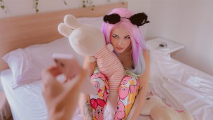 สาวน้อยน่ารักทำโอลี่แฟนกับพี่ชายสุดที่รักให้พี่ชายเย็ดหี